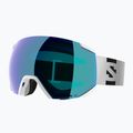 Children's ski goggles Salomon Radium white/mi mid blue