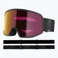 Ski goggles Salomon Sentry Pro Sigma black/sigma poppy red 5