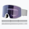 Ski goggles Salomon Sentry Pro Sigma white/sigma ice blue 5