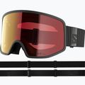 Ski goggles Salomon Sentry Pro OTG Sigma Photo S1-S3 black/sigma photo poppy red 2
