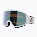 Ski goggles Salomon Aksium 2.0 Photo white/photo mi blue