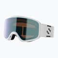 Ski goggles Salomon Aksium 2.0 S Photo white/photo ml blue