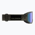 Ski goggles Salomon Aksium 2.0 S olive night/ml mid blue 3