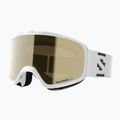 Children's ski goggles Salomon Lumi Acces Jr white/flash gold 5