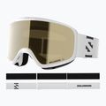 Children's ski goggles Salomon Lumi Acces Jr white/flash gold 9
