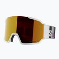 Ski goggles Salomon S/View 3 white/ml mid red