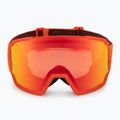 Ski goggles Salomon S/View 3 cherry tomato/ml mid red 2