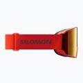 Ski goggles Salomon S/View 3 cherry tomato/ml mid red 3