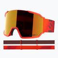 Ski goggles Salomon S/View 3 cherry tomato/ml mid red 5