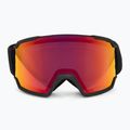 Ski goggles Salomon S/View 3 Photo black/ml red 2