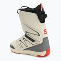 Men's snowboard boots Salomon Launch Boa SJ Boa almondmilk/castlerock/black 2