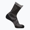 Socks Salomon Aero Crew black coffee/iron