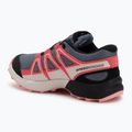 Children's running shoes Salomon Speedcross Waterproof grisaille/hushed violet/rouge red 3