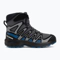 Children's hiking boots Salomon XA Pro V8 Winter Waterproof turbulence / black / dark blue 2