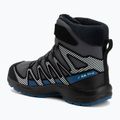 Children's hiking boots Salomon XA Pro V8 Winter Waterproof turbulence / black / dark blue 3