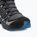 Children's hiking boots Salomon XA Pro V8 Winter Waterproof turbulence / black / dark blue 7