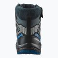 Children's hiking boots Salomon XA Pro V8 Winter Waterproof turbulence / black / dark blue 3