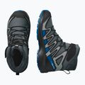 Children's hiking boots Salomon XA Pro V8 Winter Waterproof turbulence / black / dark blue 5