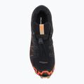 Men's running shoes Salomon Speedcross 6 GTX black/shocking orange/white pepper 5