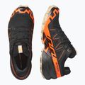 Men's running shoes Salomon Speedcross 6 GTX black/shocking orange/white pepper 6