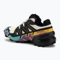 Women's running shoes Salomon Speedcross 6 GTX transparent yellow/black/waterfall 3