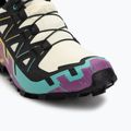Women's running shoes Salomon Speedcross 6 GTX transparent yellow/black/waterfall 7