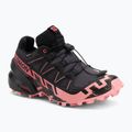 Women's running shoes Salomon Speedcross 6 GTX nine iron/black/flamingo pink