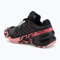 Women's running shoes Salomon Speedcross 6 GTX nine iron/black/flamingo pink 3