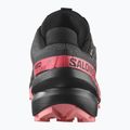 Women's running shoes Salomon Speedcross 6 GTX nine iron/black/flamingo pink 4