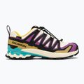 Men's running shoes Salomon XA PRO 3D V9 GTX transparent yellow/black/waterfall 2