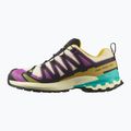 Women's running shoes Salomon XA PRO 3D V9 GTX transparent yellow/black/waterfall 2