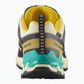 Women's running shoes Salomon XA PRO 3D V9 GTX transparent yellow/black/waterfall 3