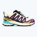Women's running shoes Salomon XA PRO 3D V9 GTX transparent yellow/black/waterfall 2