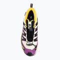 Women's running shoes Salomon XA PRO 3D V9 GTX transparent yellow/black/waterfall 5