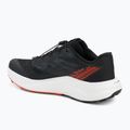 Men's running shoes Salomon Pulsar black/white/cherry tomato 3