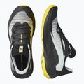 Men's running shoes Salomon Genesis black/metal/incaberry 6