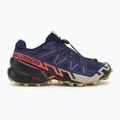 Men's running shoes Salomon Speedcross 6 maritime blue/black/cherry tomato 2