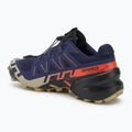 Men's running shoes Salomon Speedcross 6 maritime blue/black/cherry tomato 3