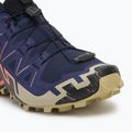 Men's running shoes Salomon Speedcross 6 maritime blue/black/cherry tomato 7