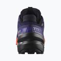 Men's running shoes Salomon Speedcross 6 GTX maritime blue/black/cherry tomato 4