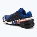 Running shoes Salomon Speedcross 6 GTX surf the web/fiery red/white 3