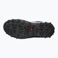Men's trekking boots Salomon Crosstrak Powder WP Equipe black/black 4