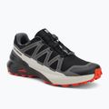 Men's running shoes Salomon Speedcross Peak GTX black/castlerock/cherry tomato