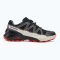 Men's running shoes Salomon Speedcross Peak GTX black/castlerock/cherry tomato 2