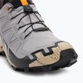 Men's running shoes Salomon Speedcross 6 GTX gull/white pepper/black 7