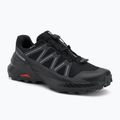 Men's running shoes Salomon Speedcross Peak GTX black/black/asphalt