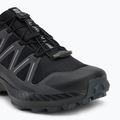 Men's running shoes Salomon Speedcross Peak GTX black/black/asphalt 7