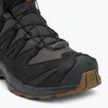 Men's trekking boots Salomon XA Tracker GTX black/asphalt/coyote brown 7