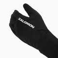 Running gloves Salomon Merino Gloves deep black 4