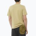 Men's T-shirt Salomon Logo gray green 2